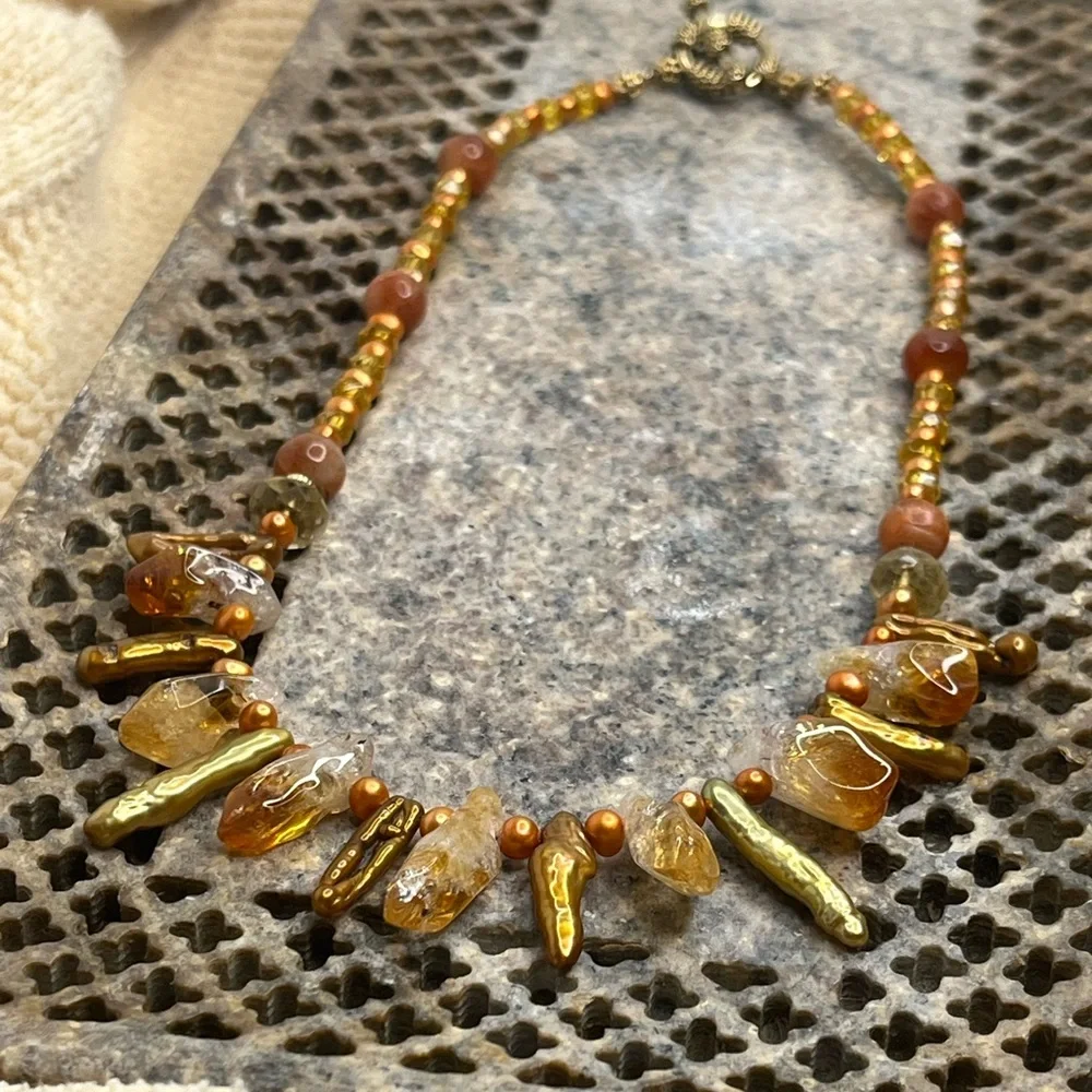 N/A boho citrine